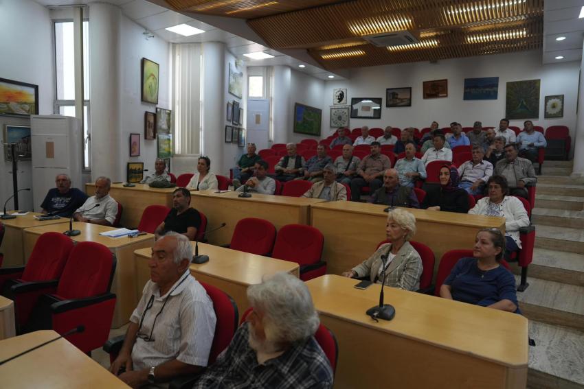 BURHANİYE TARIMSAL KALKINMA KOOPERATİFİ, MUHTARLARLA BULUŞTU