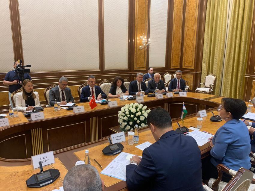 CANBEY, ÖZBEKİSTAN’DA TEMASLARDA BULUNDU