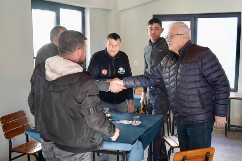 BAŞKAN DEVECİLER'DEN BÖREZLİ MAHALLESİ’NE ZİYARET