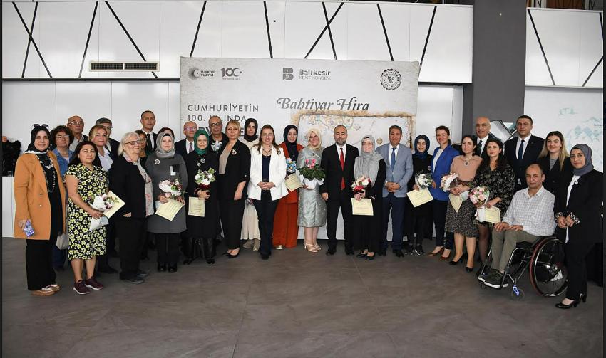 Cumhuriyet’in 100. yılına özel Zirve Eserler Sergisi