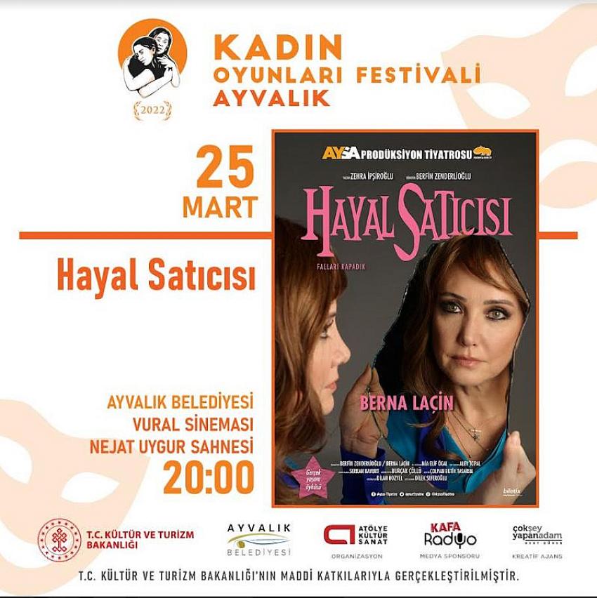 KADIN OYUNLARI FESTİVALİ BEŞ YENİ OYUNLA AYVALIK’TA