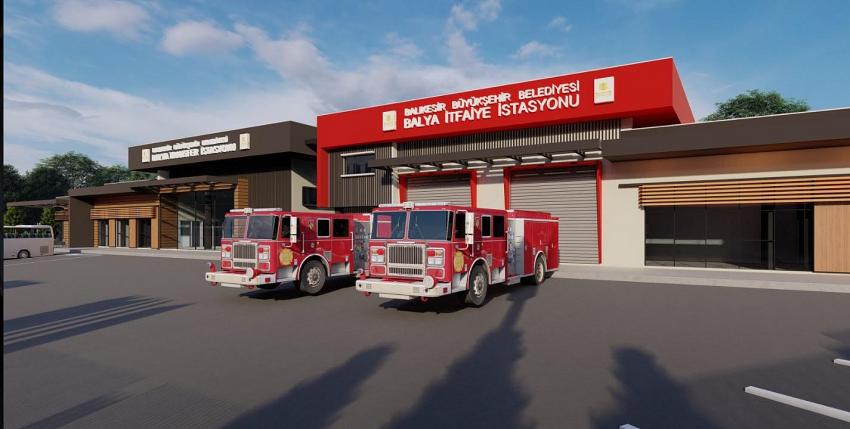 BBB’DEN BALYA’YA TERMINAL VE İTFAIYE İSTASYONU