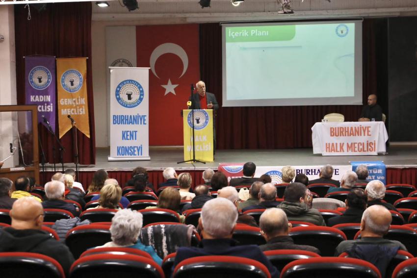 BURHANİYE HALK MECLİSİ TOPLANTISI GERÇEKLEŞTİRİLDİ