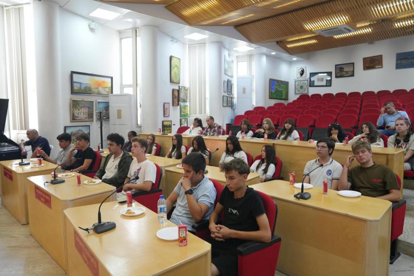 BURHANİYE'DE KARDEŞ ŞEHİR ZİYARETİ