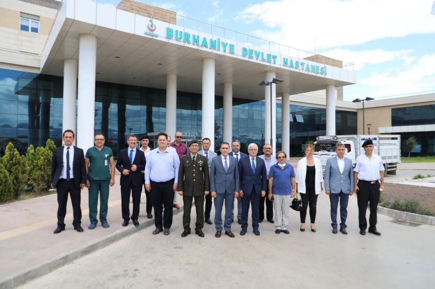 BURHANIYE'DE BAYRAMLAŞMA TÖRENİ YAPILDI