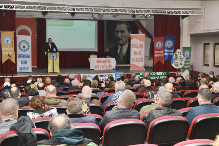 BURHANİYE HALK MECLİSİ TOPLANTISI GERÇEKLEŞTİRİLDİ