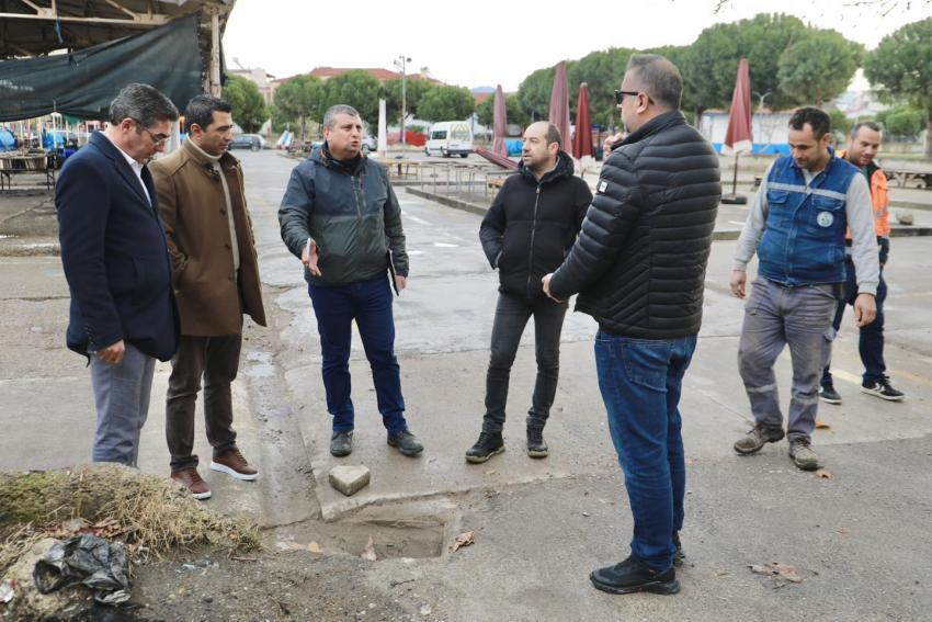 BURHANİYE'DE YAĞMUR SUYU HATLARINDA DETAYLI İNCELEME