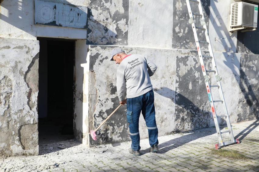 BURHANİYE'DE ÇALIŞMALAR TİTİZLİKLE SÜRDÜRÜLÜYOR