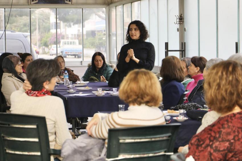 BAHÇELİEVLER MAHALLESİ’NDE  KADINLAR BULUŞMASI GERÇEKLEŞTİRİLDİ