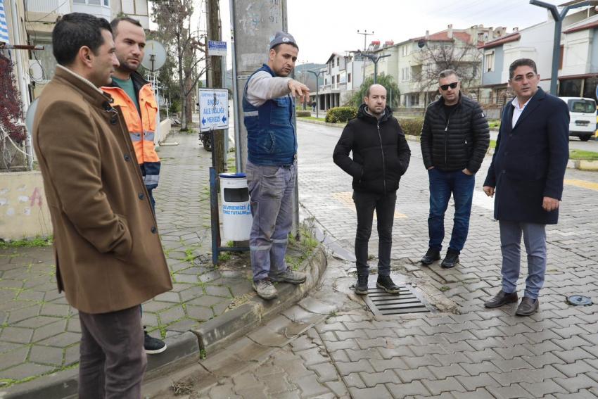 BURHANİYE'DE YAĞMUR SUYU HATLARINDA DETAYLI İNCELEME