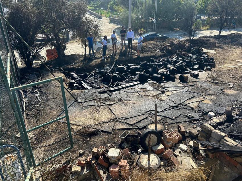 YANGIN BÖLGESİ KONTROL ALTINDA