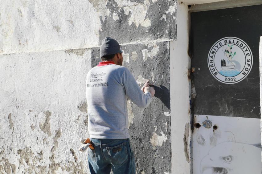 BURHANİYE'DE ÇALIŞMALAR TİTİZLİKLE SÜRDÜRÜLÜYOR