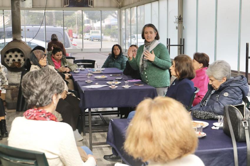 BAHÇELİEVLER MAHALLESİ’NDE  KADINLAR BULUŞMASI GERÇEKLEŞTİRİLDİ