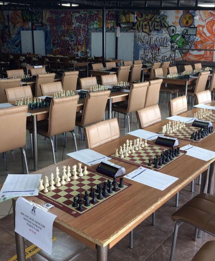 KIVANÇ DAĞ GENÇLIK KUPASI SATRANÇ TURNUVASI GERÇEKLEŞTIRILDI