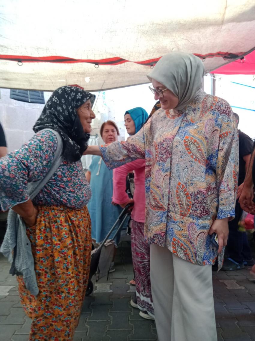 MİLLETVEKİLİ BELGİN UYGUR İLÇE İLÇE SOKAK SOKAK ADIM ADIM BALIKESİR’İ GEZİYOR