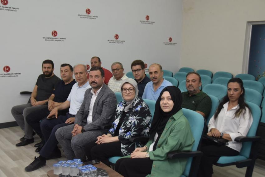 BELGIN UYGUR İLÇE ZIYARETLERINE DEVAM EDIYOR