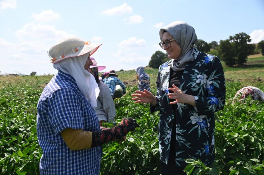 BELGIN UYGUR İLÇE ZIYARETLERINE DEVAM EDIYOR
