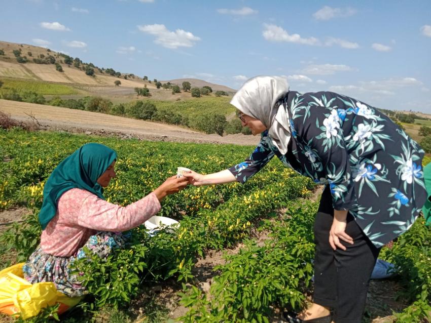 BELGIN UYGUR İLÇE ZIYARETLERINE DEVAM EDIYOR