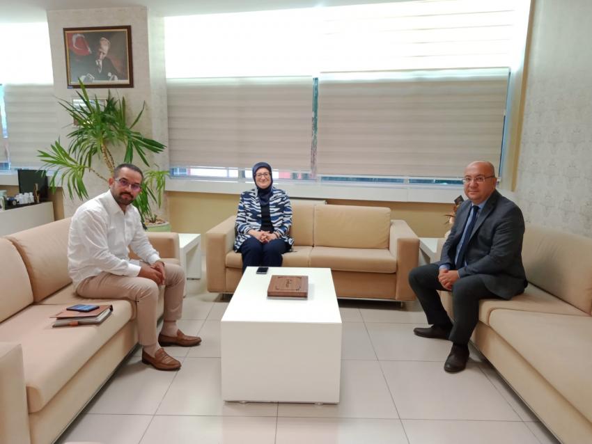 BELGIN UYGUR İLÇE ZIYARETLERINE DEVAM EDIYOR