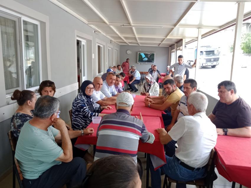 BELGIN UYGUR İLÇE ZIYARETLERINE DEVAM EDIYOR