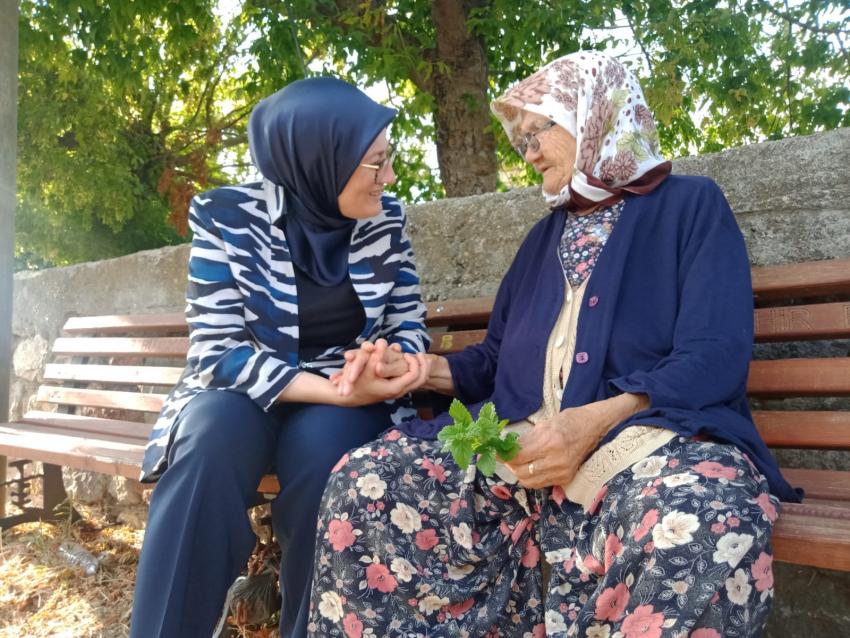 BELGIN UYGUR İLÇE ZIYARETLERINE DEVAM EDIYOR