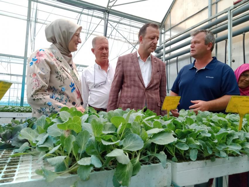 BELGIN UYGUR İLÇE ZIYARETLERINE DEVAM EDIYOR