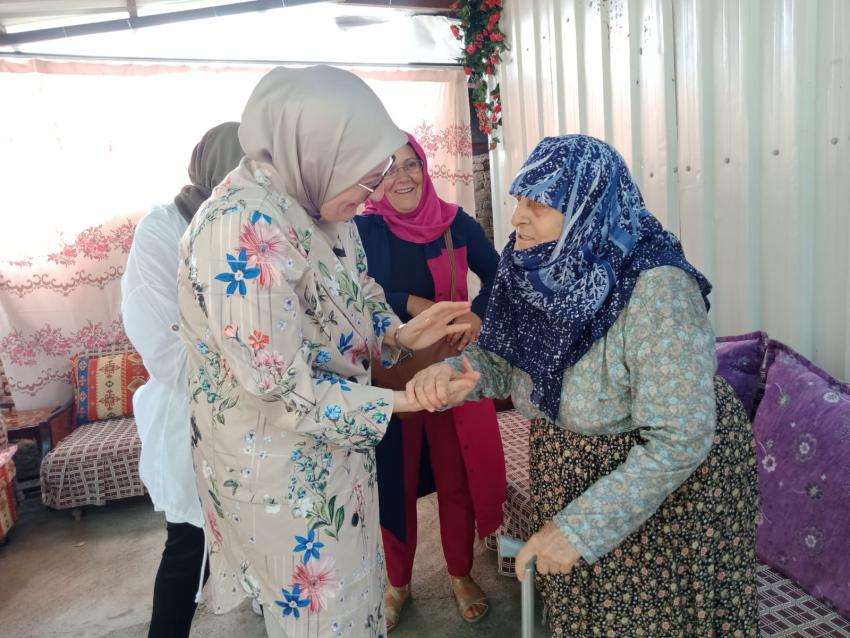 BELGIN UYGUR İLÇE ZIYARETLERINE DEVAM EDIYOR