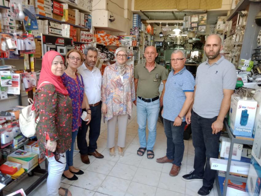 BELGİN UYGUR İLÇE ZİYARETLERİNE DEVAM EDİYOR