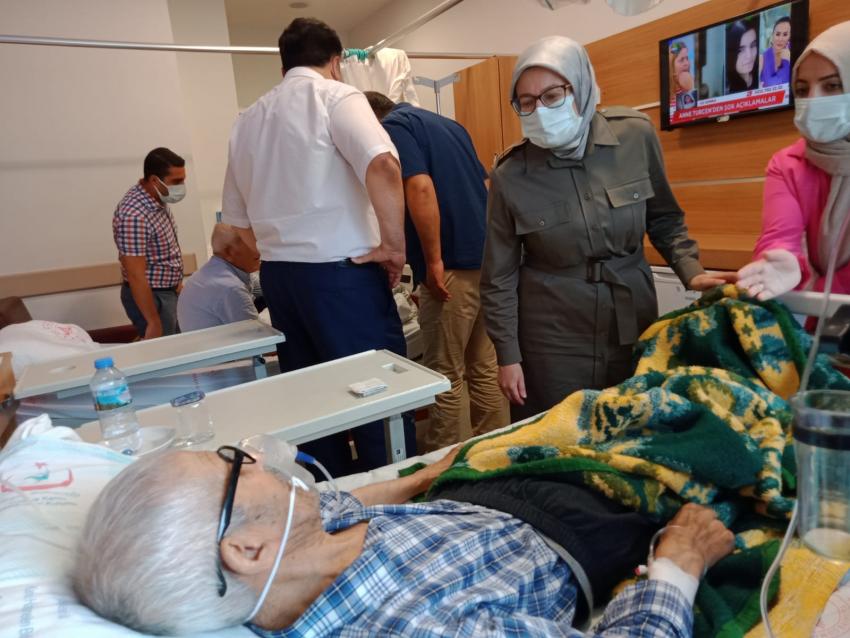 MİLLETVEKİLİ UYGUR,  İLÇE İLÇE GEZMEYE DEVAM EDİYOR