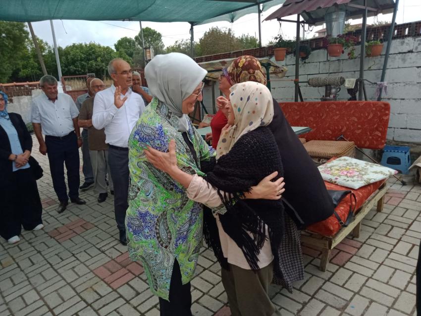 MİLLETVEKİLİ UYGUR,  İLÇE İLÇE GEZMEYE DEVAM EDİYOR