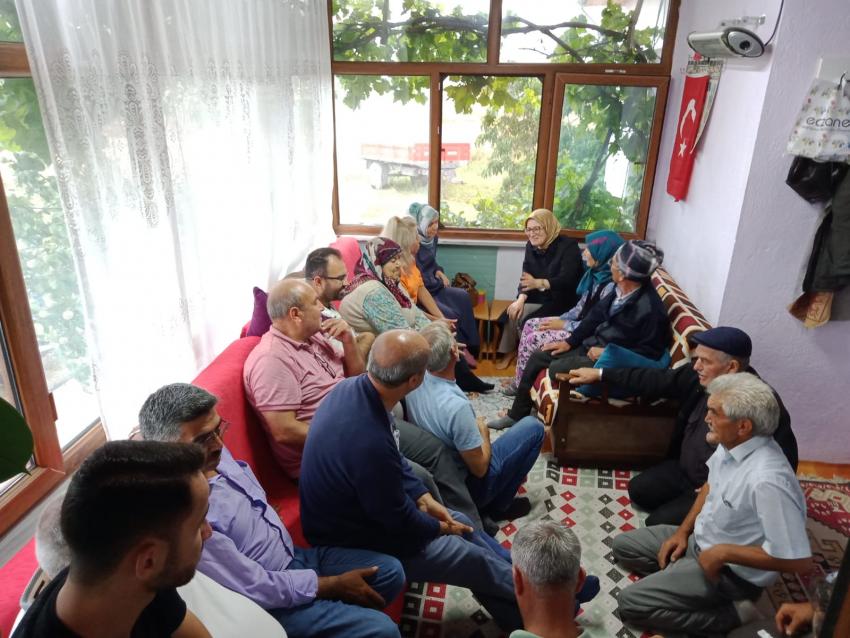 MİLLETVEKİLİ UYGUR,  İLÇE İLÇE GEZMEYE DEVAM EDİYOR