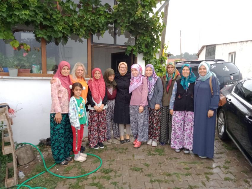 MİLLETVEKİLİ UYGUR,  İLÇE İLÇE GEZMEYE DEVAM EDİYOR