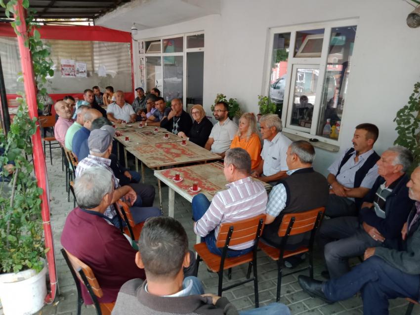 MİLLETVEKİLİ UYGUR,  İLÇE İLÇE GEZMEYE DEVAM EDİYOR