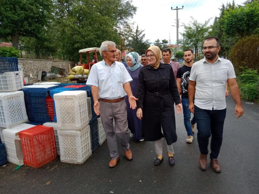 MİLLETVEKİLİ UYGUR,  İLÇE İLÇE GEZMEYE DEVAM EDİYOR