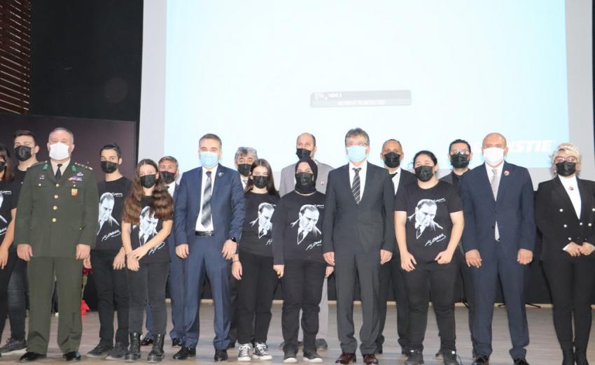 CUMHURIYETIMIZIN KURUCUSU MUSTAFA KEMAL ATATÜRK EDREMIT’TE GERÇEKLEŞTIRILEN TÖRENLERLE ANILDI 