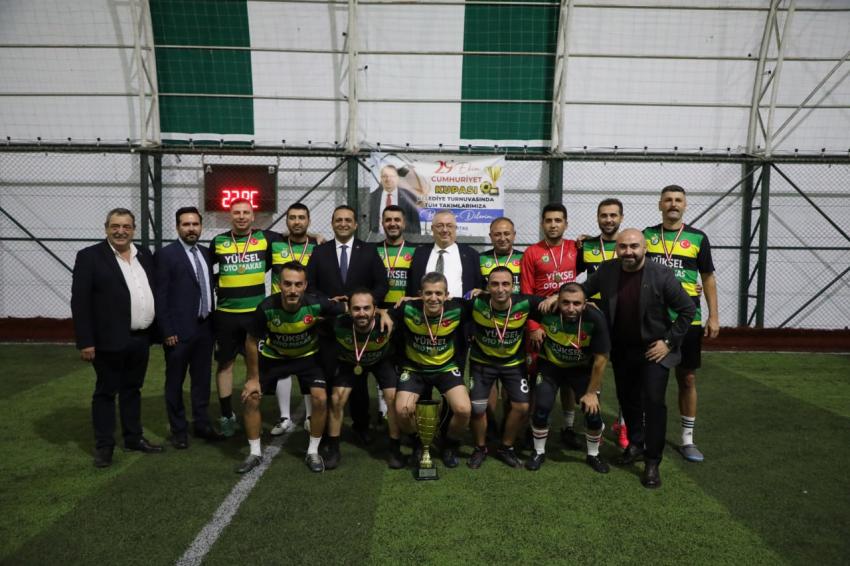 Cumhuriyet Kupası’nın şampiyonu 9 Eylül FK..!