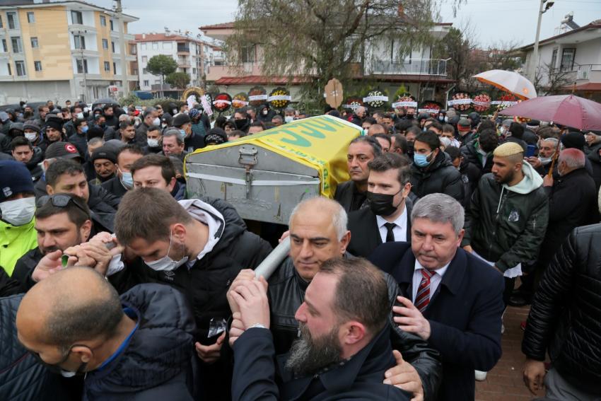 ÇAĞDAŞ ALKAN GÖZYAŞLARI İLE UĞURLANDI