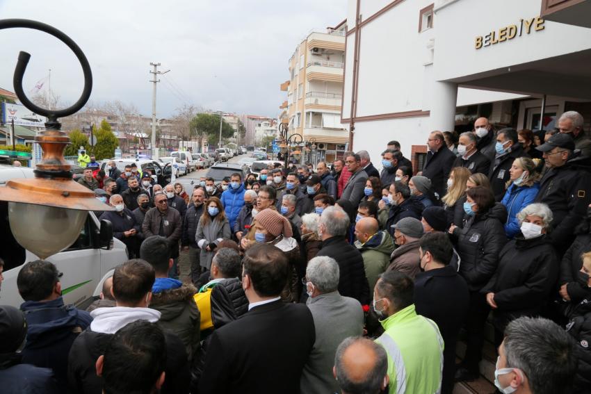 ÇAĞDAŞ ALKAN GÖZYAŞLARI İLE UĞURLANDI