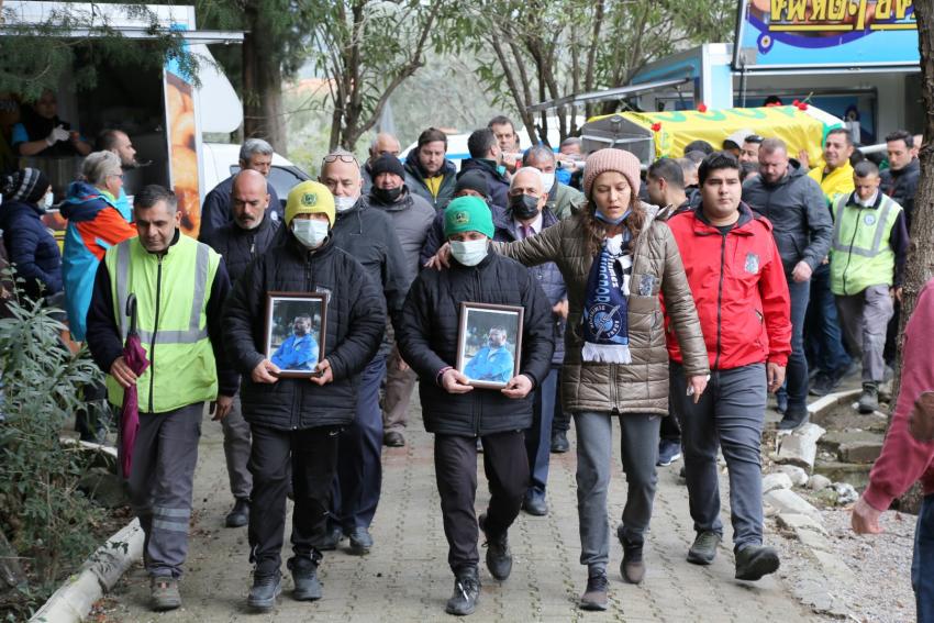 ÇAĞDAŞ ALKAN GÖZYAŞLARI İLE UĞURLANDI