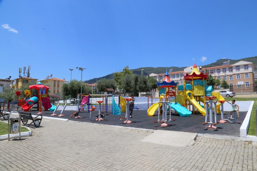 EDREMIT BELEDIYESI 2 TEMMUZ PARKI AÇILDI