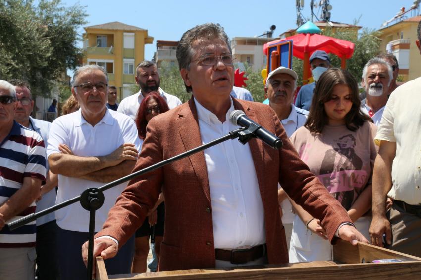 EDREMIT BELEDIYESI 2 TEMMUZ PARKI AÇILDI