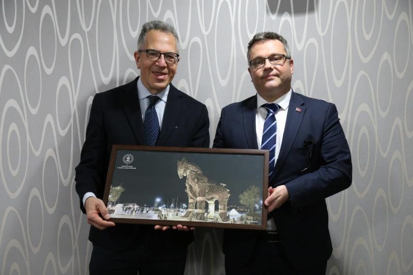 AENEAS KÜLTÜR ROTASI PAYDAŞLARI EDREMİT'TE BİR ARAYA GELDİ