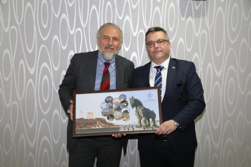 AENEAS KÜLTÜR ROTASI PAYDAŞLARI EDREMİT'TE BİR ARAYA GELDİ