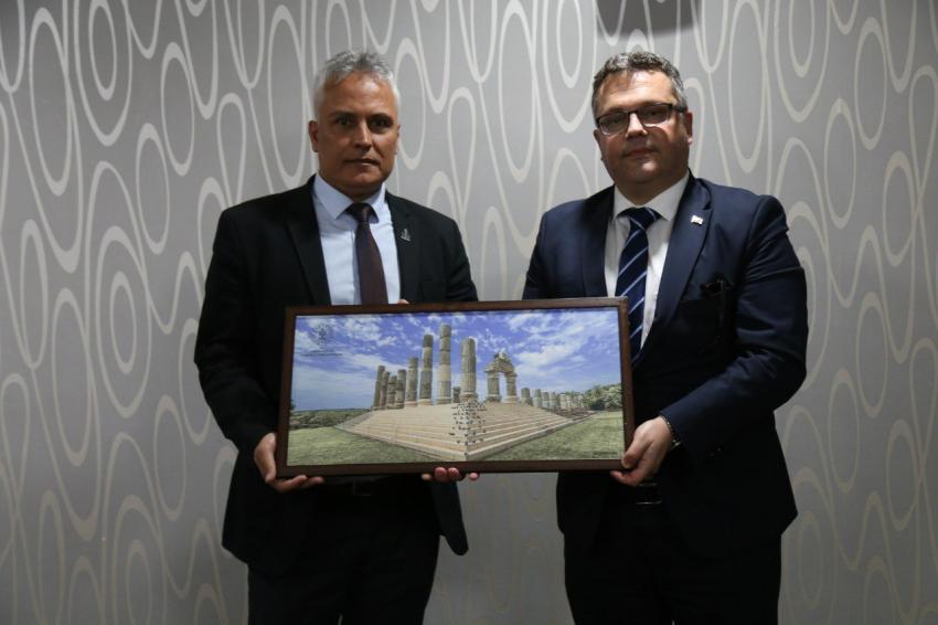 AENEAS KÜLTÜR ROTASI PAYDAŞLARI EDREMİT'TE BİR ARAYA GELDİ