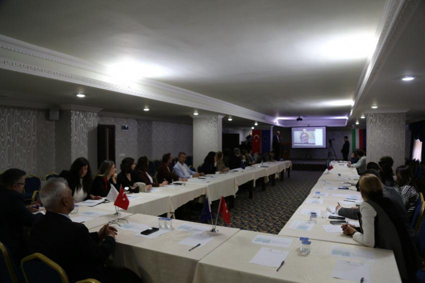 AENEAS KÜLTÜR ROTASI PAYDAŞLARI EDREMİT'TE BİR ARAYA GELDİ