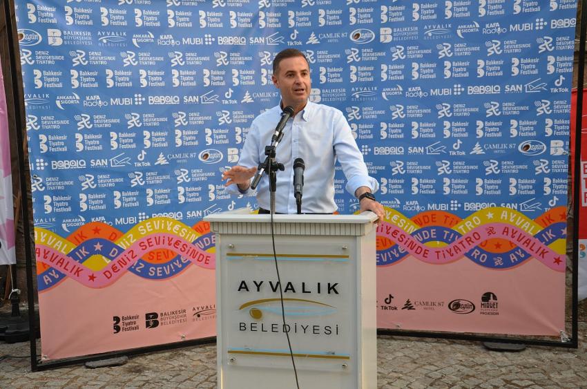 CHP GENEL BAŞKAN YARDIMCISI AHMET AKIN AYVALIK’TA ORMAN YANGINLARINA DİKKAT ÇEKTİ