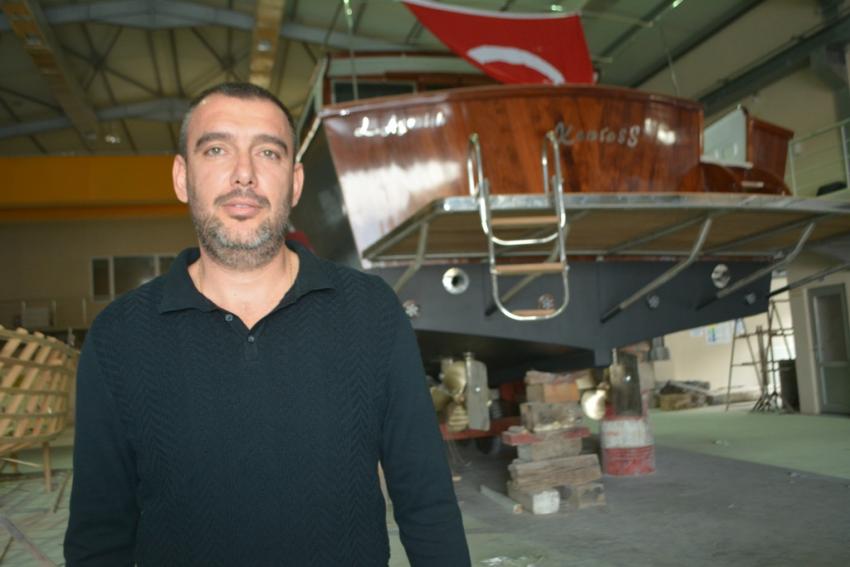 DENİZCİLİK LESİSİ ÖĞRENCİLERİ İLK TEKNELERİNİ YAPTI