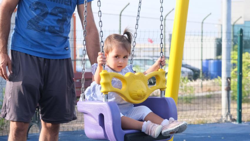 AYVALIK’IN YENİ PARKLARI GÖZ KAMAŞTIRIYOR