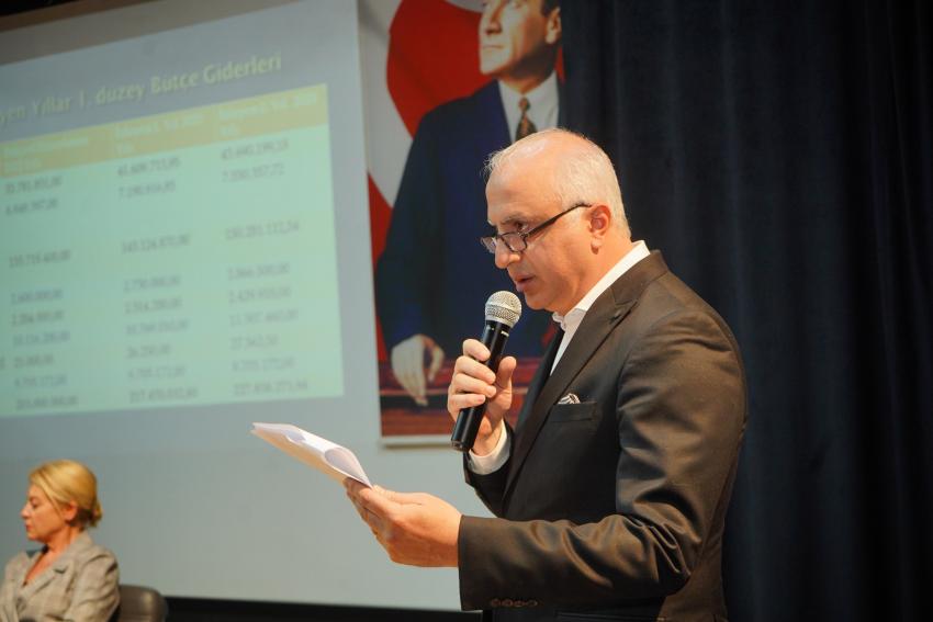 AYVALIK BÜÇESİ 203 MİLYON TÜRK LİRASI