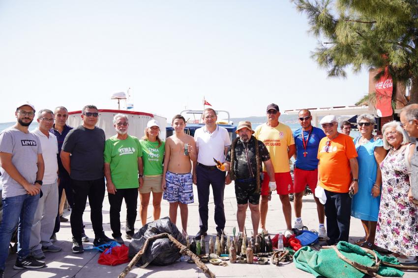 AYVALIK DÜNYA TEMİZLİK GÜNÜ’NDE FARK YARATTI